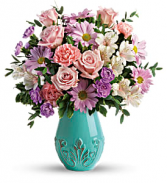 Teleflora Blushing Aqua