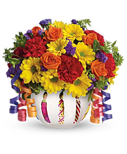 Teleflora Brilliant Birthday Blooms 