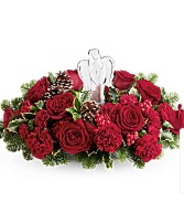 Teleflora Crystal Angel centerpiece
