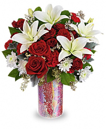 Teleflora Love Sparkles Bouquet in Portage, IN | Flower Power Designs Teleflora Love Sparkles Bouquet in Portage, IN | Flower Power Designs