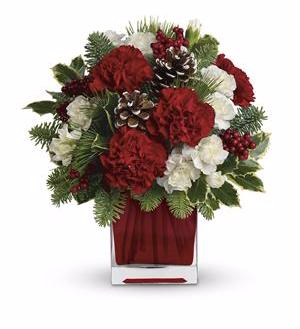 Teleflora Make Merry Bouquet Fresh Arrangement