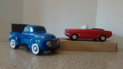 Teleflora mustang or ford pick up collector items 2 for $40.00