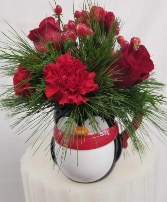Teleflora Penguin Mug Arrangement 