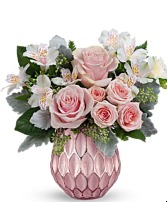 Teleflora Pink Pastel Flowers & colors may vary