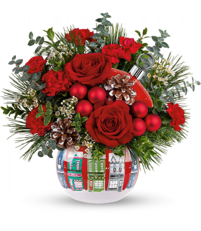 Teleflora Snowy Village Bouquet
