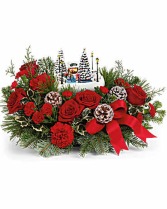 Teleflora's Thomas Kinkade's Oh What Fun Christmas