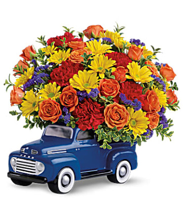 Teleflora's '48 Ford Pickup Bouquet in Danville, KY | Lavender Blooms Florist & Gifts Teleflora's '48 Ford Pickup Bouquet in Danville, KY | Lavender Blooms Florist & Gifts