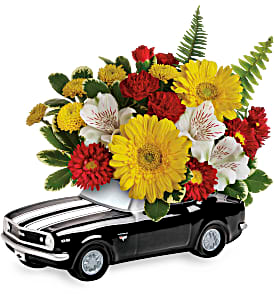 Teleflora's '67 Chevy Camaro Bouquet Fresh Flower