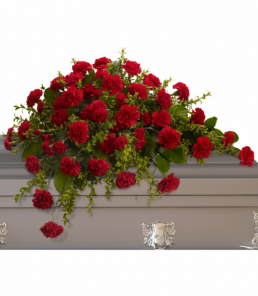 Teleflora's Adoration Casket Spray
