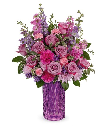 Teleflora's Amazing Amethyst T22M500B Bouquet in Moses Lake, WA | FLORAL OCCASIONS