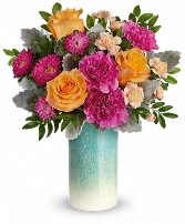 Teleflora's Aqua Allure Bouquet 