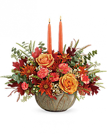 Teleflora's Artisanal Autumn Centerpiece Centerpiece