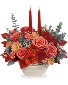 Teleflora's Artisanal Harvest Centerpiece Fall