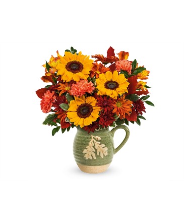 Teleflora's Autumn Acorn T22T205B Bouquet in Moses Lake, WA | FLORAL OCCASIONS