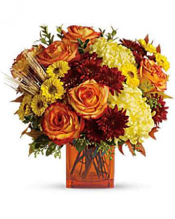 Teleflora's Autumn Expression Bouquet Fall Fresh Arrangement