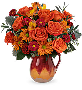 Teleflora's Autumn Glaze Bouquet PM fall