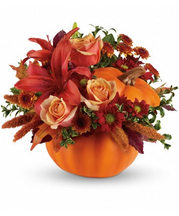 Teleflora's Autumn's Joy Bouquet in Moses Lake, WA | FLORAL OCCASIONS