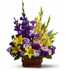 Teleflora's Basket of Memories Basket Arrangement