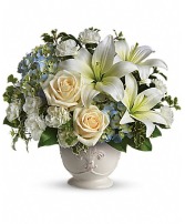Teleflora's Beautiful Dreams Fresh arrangement in a Teleflora Container