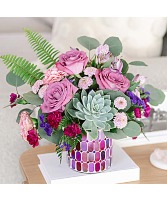 Teleflora's Bedazzling Beauty Vase Arrangement