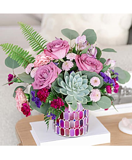 Teleflora's Bedazzling Beauty Vase Arrangement