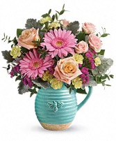 Teleflora's Bee Delighted Bouquet 