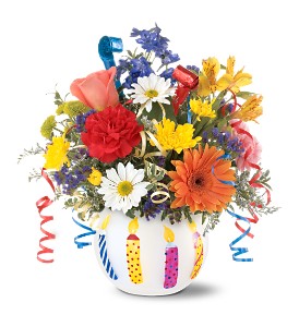 Birthday Flower Celebration TF41-1 Fresh Floral Keepsake in Elkton, MD | FAIR HILL FLORIST Birthday Flower Celebration TF41-1 Fresh Floral Keepsake in Elkton, MD | FAIR HILL FLORIST