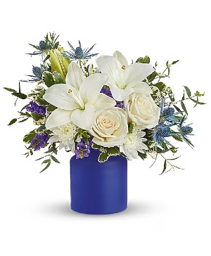 Teleflora's Blue Harmony Bouquet 