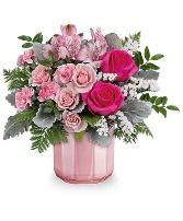 Teleflora's Blushing Gem Bouquet 