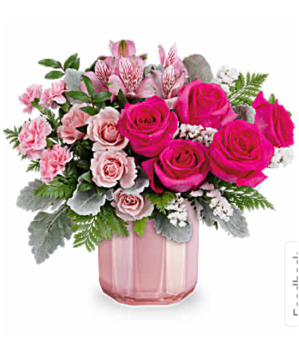 Teleflora's Blushing Gem Bouquet 