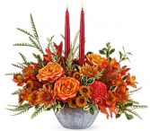 Teleflora’s Bountiful Blessings Centerpiece  Fall