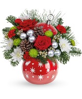 Teleflora's Bright Christmas T23X405A Bouquet
