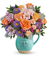 Teleflora's Busy Bee Pitcher 