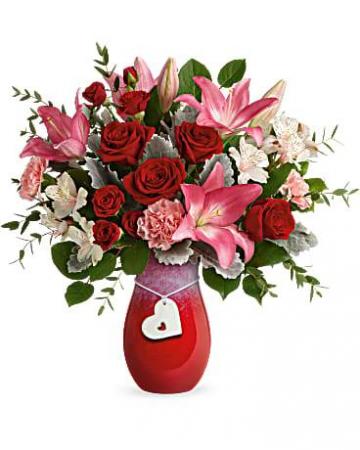 Teleflora's Charmed in Love Bouquet Bouquet
