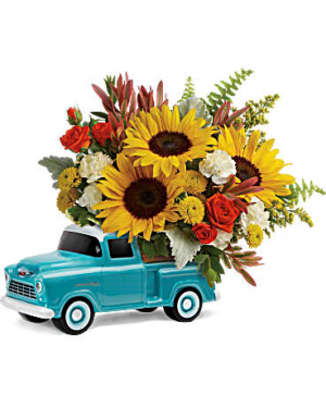 Teleflora's Chevy Pickup Bouquet All Occasions in Las Vegas, NV | All In Bloom Teleflora's Chevy Pickup Bouquet All Occasions in Las Vegas, NV | All In Bloom