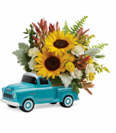 Teleflora's Chevy Pickup Bouquet T18F100A