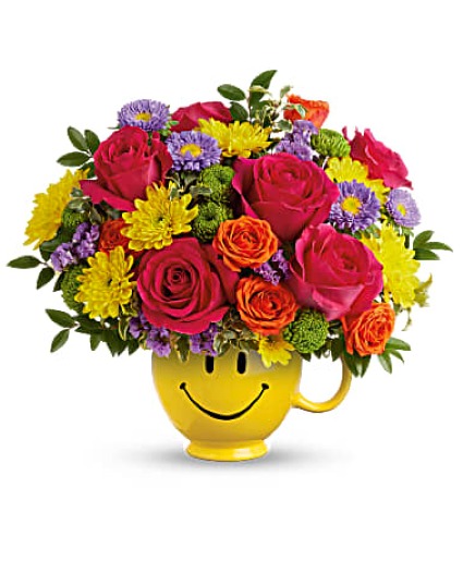 Teleflora's Choose Happy Bouquet