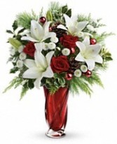 Teleflora's Christmas Swirl