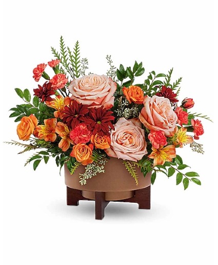 Teleflora's Copper Celebration Centerpiece 