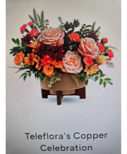 Teleflora's Copper Celebration Stylized