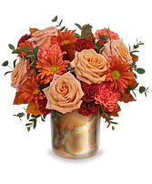 Teleflora's Copper Rose Bouquet bouquet