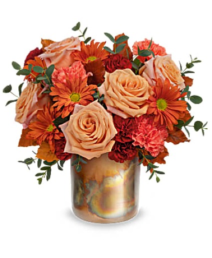 Teleflora's Copper Rose Bouquet bouquet