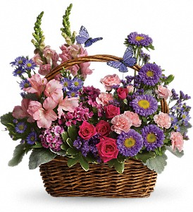 Teleflora's Country Basket Blooms