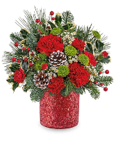 Teleflora's Crimson Wishes Bouquet 