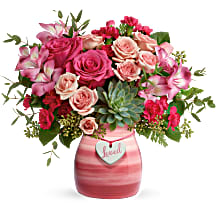Teleflora's Cross My Heart Bouquet