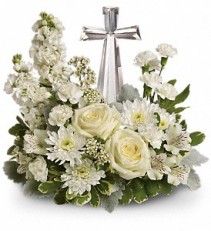 Teleflora's Crystal Cross Fresh Bouquet