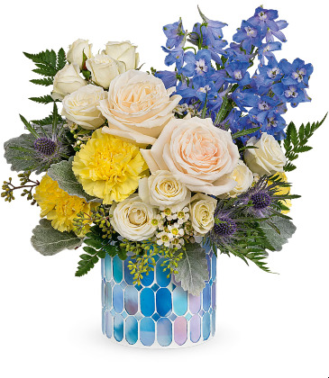 Teleflora's Dreaming of Blue Bouquet  in Livermore, CA | KNODT'S FLOWERS