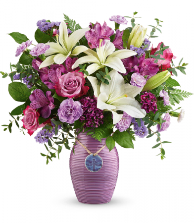 Teleflora's Dreamy Dragonfly Bouquet