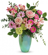 Teleflora's Enamored With Aqua Bouquet 