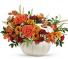 Teleflora’s Enchanted Harvest Bouquet  Fresh Arrangement in a Keepsake Container